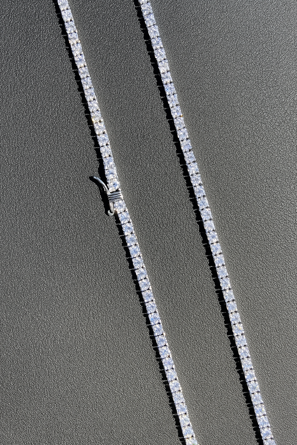 Micro 2mm Sterling Silver Tennis Chain