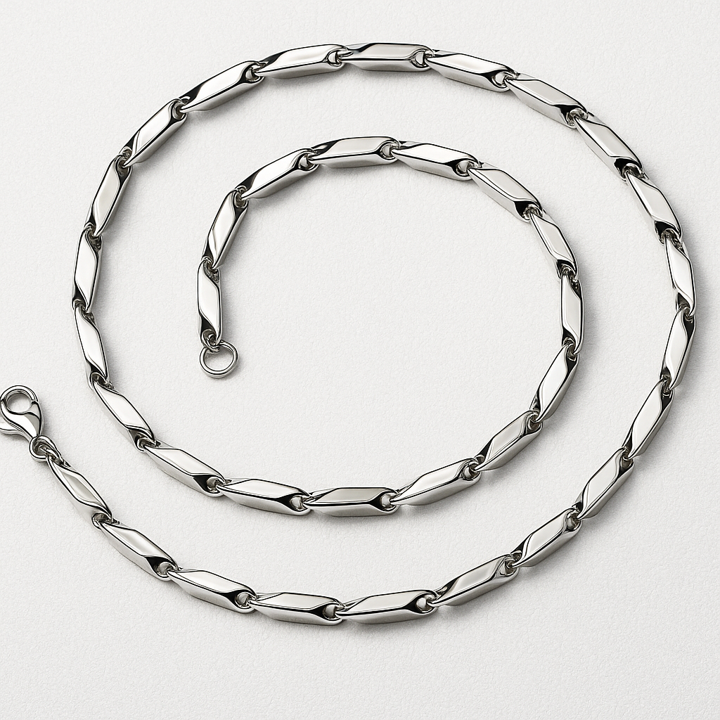 DualTone Stainless Steel Chian for Men