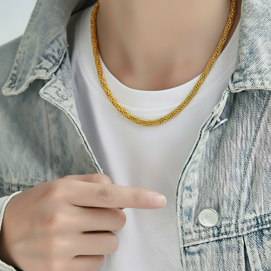 Imperial Forge Gold Link Chain for Men's