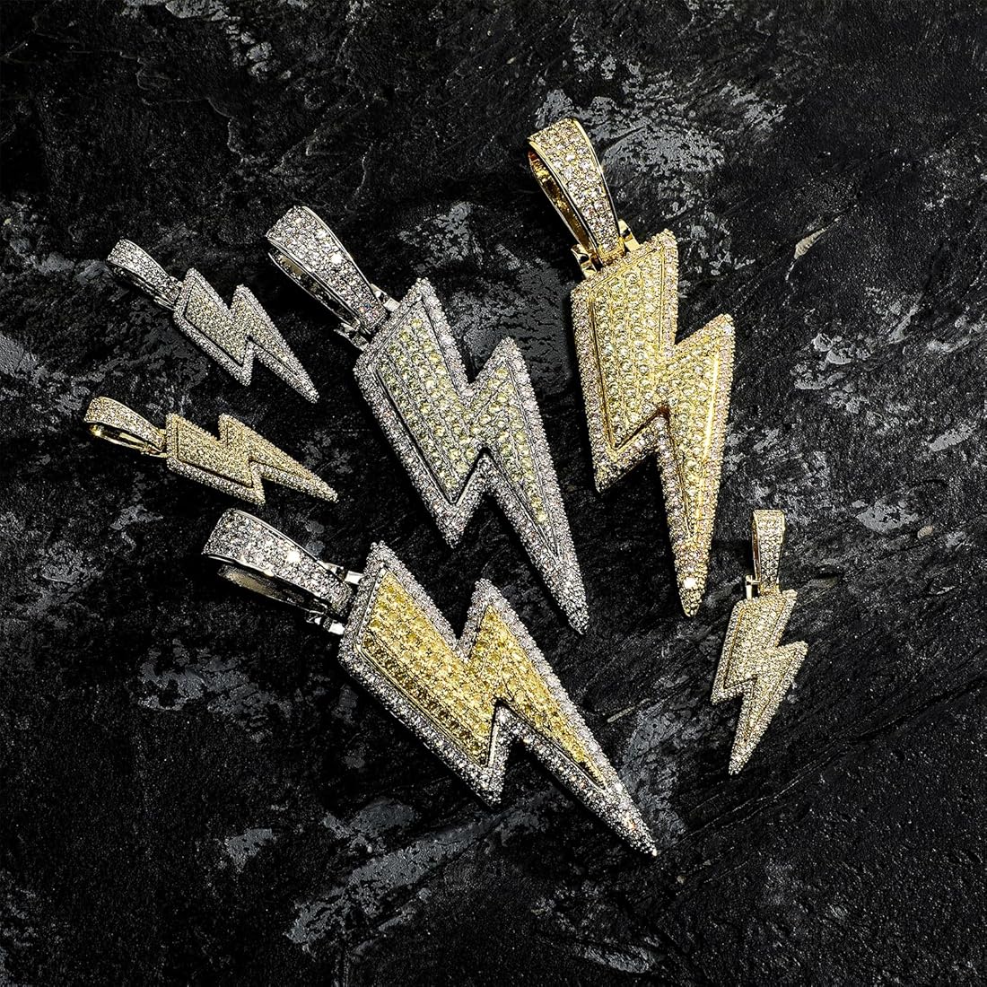 Flash Pendant Gold Plated for Men
