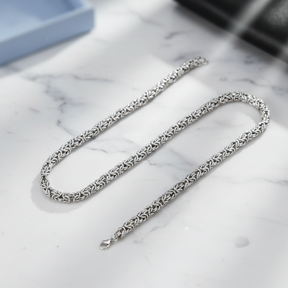 Imperial Forge Silver Link Chain for Men's