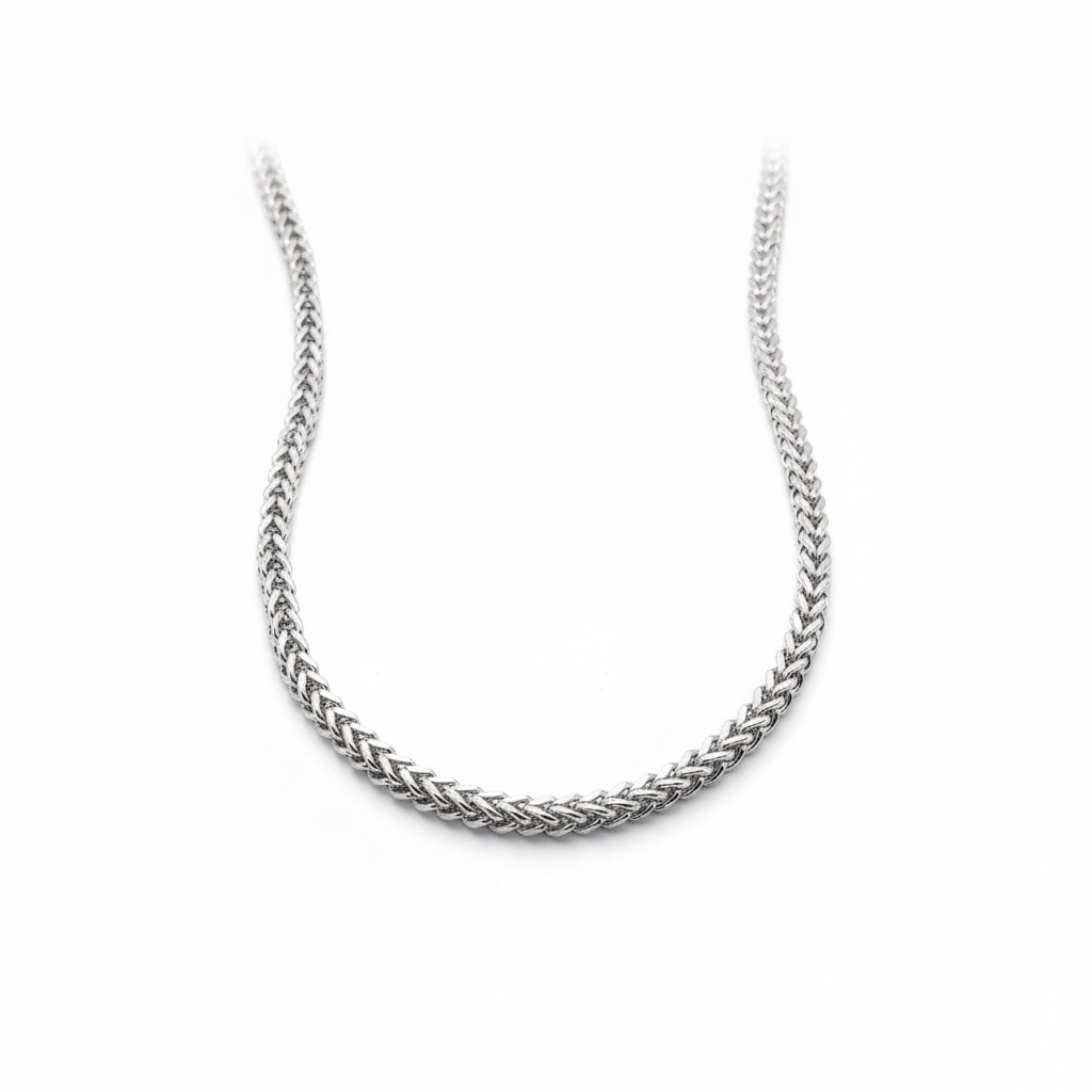 Apex Warrior Silver Necklace Chain for Men's